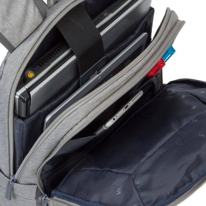 RivaCase 7760 Suzuka ECO 15.6" Notebook Rucksack, grau