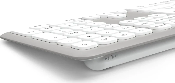 Hama WKM-550 Multi-Device-Tastatur-Maus-Set, weiß, USB/Bluetooth, DE
