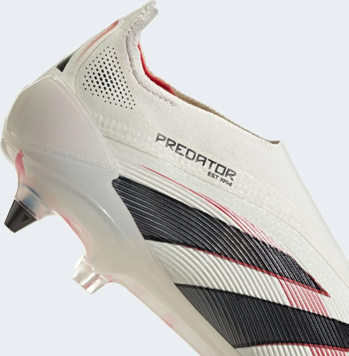 adidas Predator Elite Laceless SG off white/core black/pure ruby