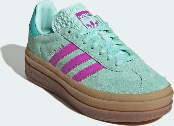 adidas Gazelle Bold clear mint/flash pink/mint rush (Junior)