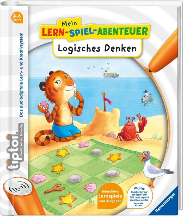 Ravensburger tiptoi Buch: Mein Lern-Spiel-Abenteuer: Logisches Denken