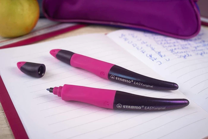 STABILO EASYoriginal Tintenroller (Mine) holographic violett/pink, Linkshänder, Blister