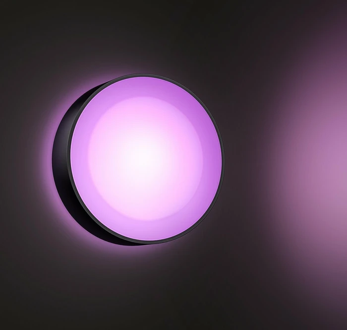 Philips Hue White and Color Ambiance Daylo Wandleuchte schwarz