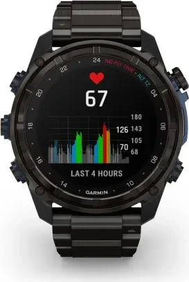 Garmin Descent Mk3i 51mm mit Titanarmband carbon grey & T2 Transceiver Bundle