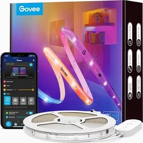 Govee RGBIC Pro Wi-Fi + Bluetooth-Lichtstreifen beschichtet 10m
