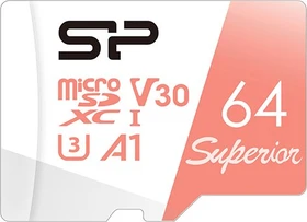 Silicon Power Superior R100/W80 64GB, UHS-I U3, A1, Class 10