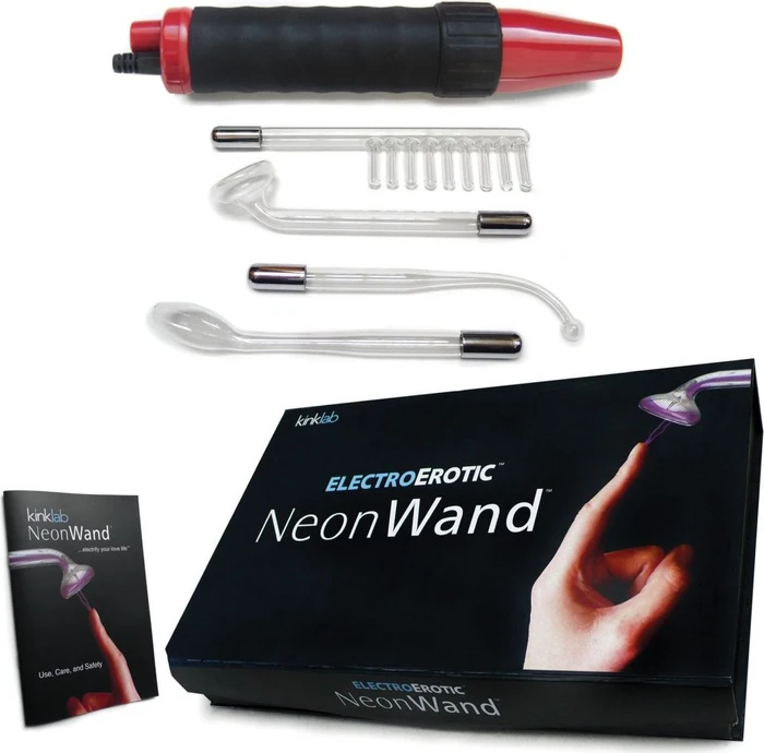 KinkLab NeonWand White Handle