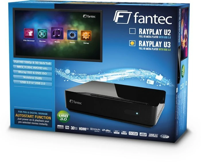 Fantec RayPlay U3 Media Player