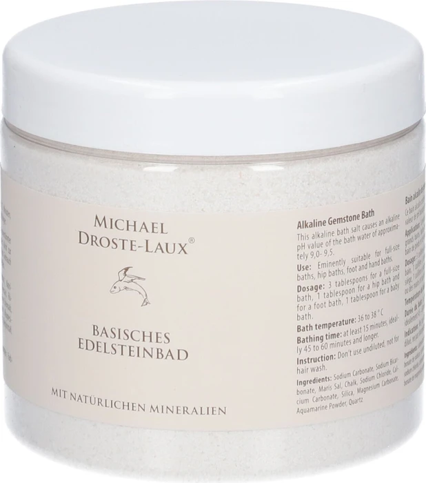 Michael Droste-Laux Basisches Edelsteinbad Badezusatz, 900g