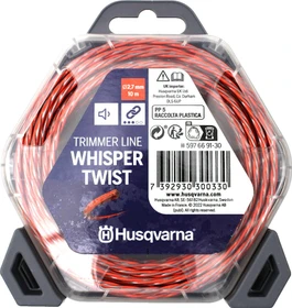 Husqvarna Whisper-Twist Trimmerfaden für Rasentrimmer, 2.7mm/10m