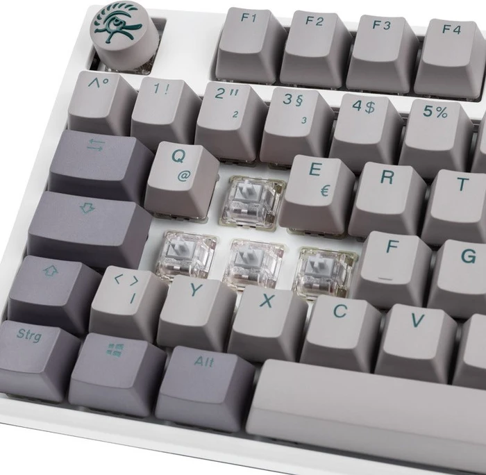 Ducky One 3 Mist Grey PBT, LEDs RGB, MX SPEED RGB Silver, USB, DE