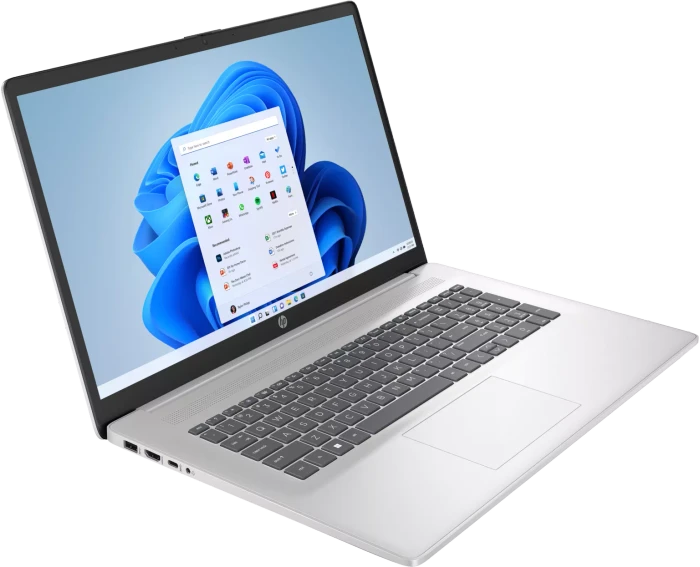 HP Laptop 17-cp3179ng, Soft Grey, Ryzen 7 7730U, 16GB RAM, 512GB SSD, DE