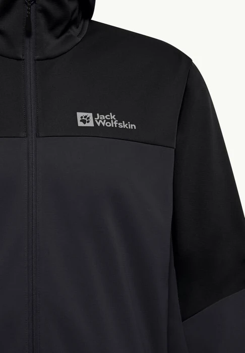 Jack Wolfskin Feldberg Hoody Funktionsjacke phantom (Herren)