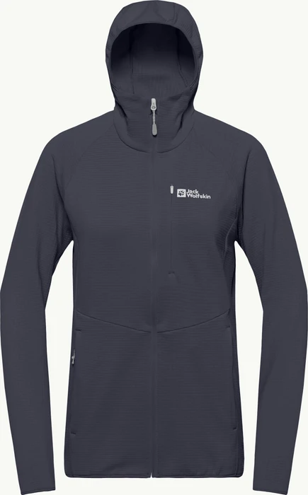 Jack Wolfskin Kolbenberg Hooded FZ Jacke graphite (Damen)