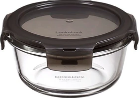 Lock & Lock Boroseal LLG821G rund Aufbewahrungsbehälter 380ml