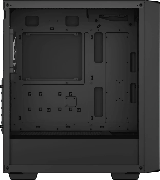 DeepCool CC560 [V2], schwarz, Glasfenster