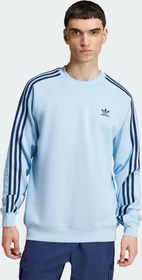 adidas Adicolor Classics 3-Streifen Sweatshirt clear sky (Herren)
