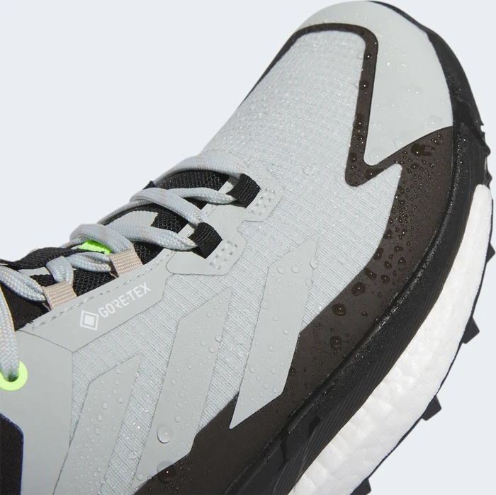 adidas Terrex Free Hiker 2.0 Low GTX wonder silver/lucid lemon (Herren)
