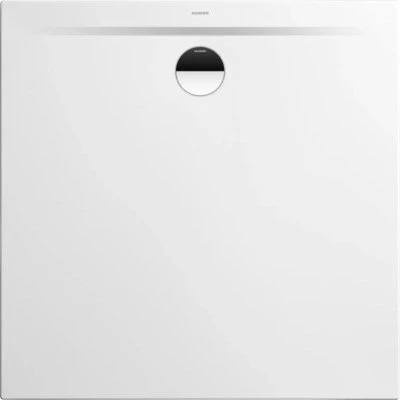 Kaldewei Superplan Zero 1516-5 Duschwanne 80x80cm, Wannenträger extraflach, alpinweiß matt