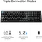 Keychron Q6 Ultra 8K, schwarz, LEDs RGB, hot-swap, Keychron Silk POM RED, USB/Bluetooth, DE Vorschaubild