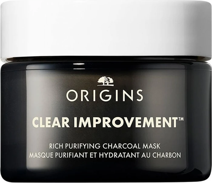 Origins Clear Improvement Rich Purifying Charcoal Mask Gesichtsmaske, 30ml