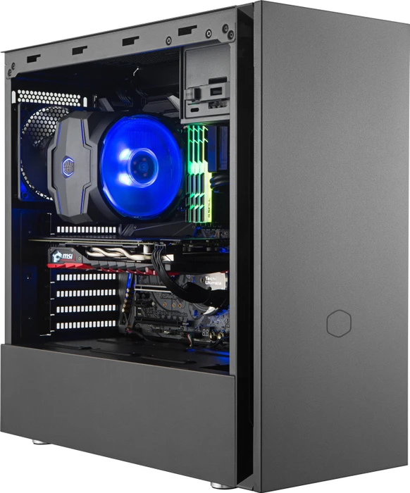 Cooler Master Silencio S600, Glasfenster, schallgedämmt