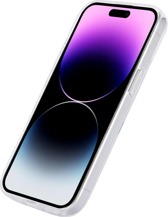 eSTUFF Infinite Vienna TPU Cover für Apple iPhone 15 Plus transparent