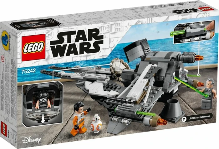 LEGO Star Wars Episoden I-VI - TIE Interceptor Allianz-Pilot