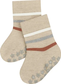 Falke Multi Stripe Babys Haus Socken sand mel. (Junior)