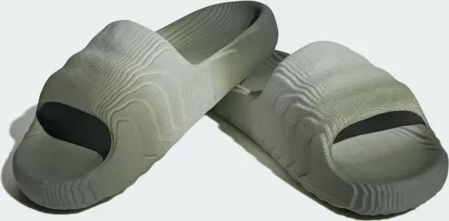 adidas Adilette 22 wonder silver/silver green/core black