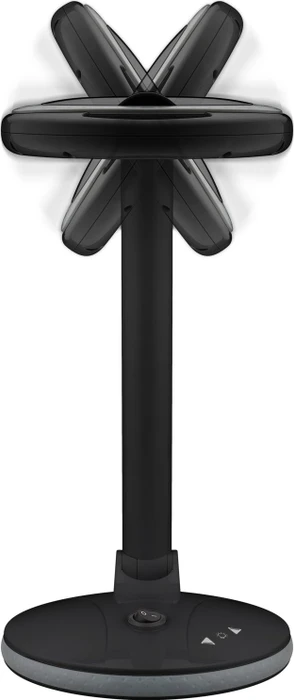 Wentronic Goobay LED-Stand-Lupenleuchte, 6W, 1.75x, 3 Dioptrien schwarz