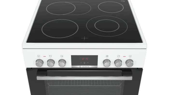 Bosch Serie 4 HKR39C220 Elektroherd mit Glaskeramik-Kochfeld