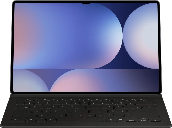 Samsung EF-DX920 Book Cover Keyboard Slim mit AI-Taste für Galaxy Tab S9 Ultra / Tab S10 Ultra, schwarz, DE