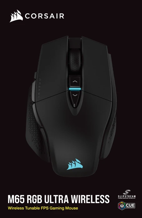 Corsair Gaming M65 RGB Ultra Wireless, USB/Bluetooth