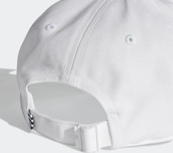 adidas Trefoil Baseball Kappe weiß/schwarz