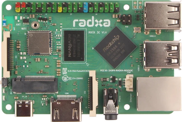 Radxa ROCK 3C, 2GB RAM