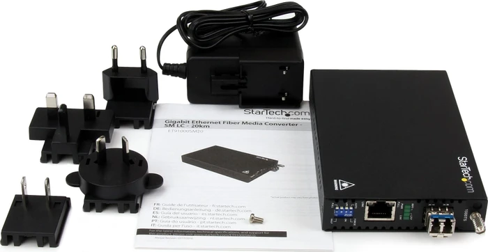 StarTech ET91000SM20, RJ-45, LC-Duplex SM, 20km