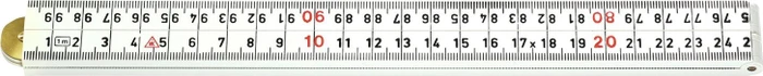 Hultafors G 59-1-4-12 Gliedermaßstab 1m, weiß