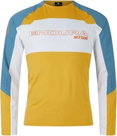 Endura MT500 Burner Lite Trikot langarm yellow mustard (Herren)