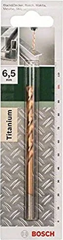 Bosch DIY HSS-TiN Metallbohrer, 6.5x63x101mm, 1 Stück