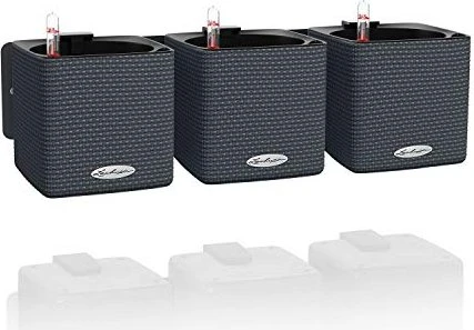 Lechuza Green Wall Home Kit Glossy Blumentopf-Set