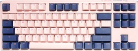 Ducky One 3 Fuji TKL PBT rosa/blau, MX BLUE, USB, US