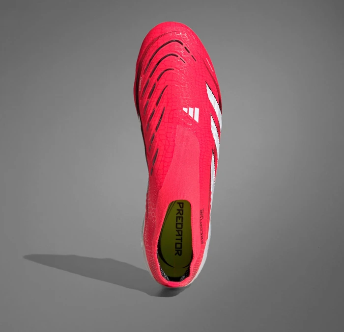 adidas Predator Elite Laceless FG lucid red/cloud white/core black