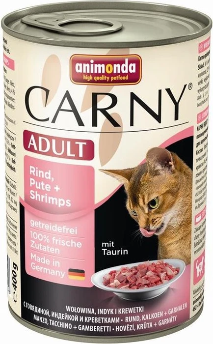animonda Carny Rind, Pute und Shrimps 400g
