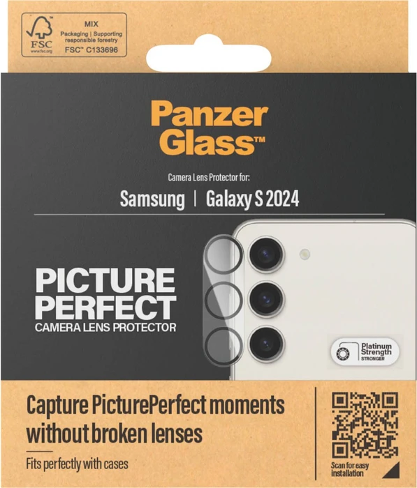 PanzerGlass PicturePerfect Camera Lens Protector für Samsung Galaxy S24
