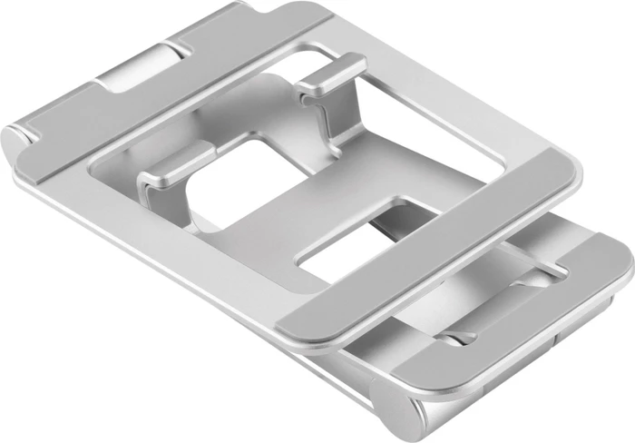 InLine Smartphone & Tablet Halter Aluminium, Tablet-Stand bis 10", faltbar