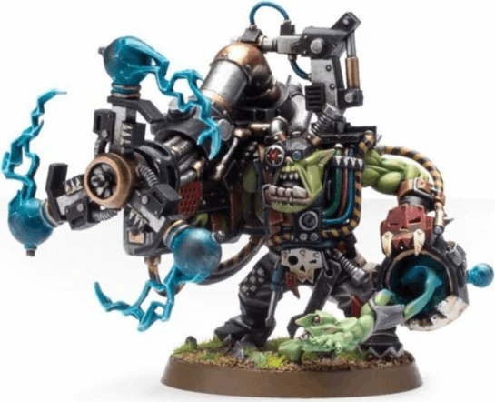 Games Workshop Warhammer 40.000 - Orks - Big Mek with Shokk Attack Gun