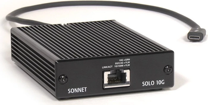 Sonnet Solo 10G Thunderbolt 3 Edition LAN-Adapter, RJ-45, Thunderbolt 3 [Stecker]