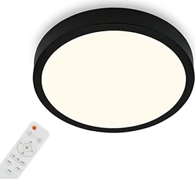 Briloner Runa LED Deckenleuchte 24W 38cm schwarz