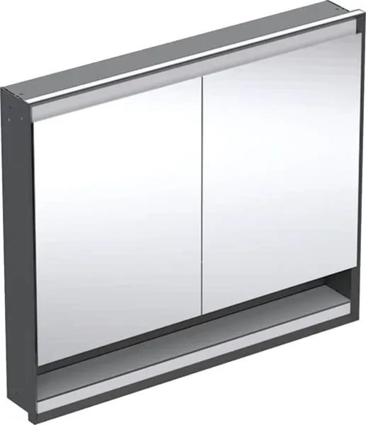 Geberit ONE Spiegelschrank ComfortLight, Nische, 2 Türen, UP-Montage